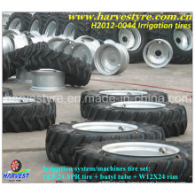 R1 Pattern Irrigation Tyres Set with Tube